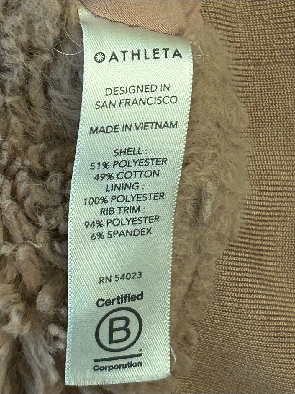 Athleta Triumph Luxe Shine Hoodie, Soft Faux-Fur Sherpa Lining - Picture 12 of 13